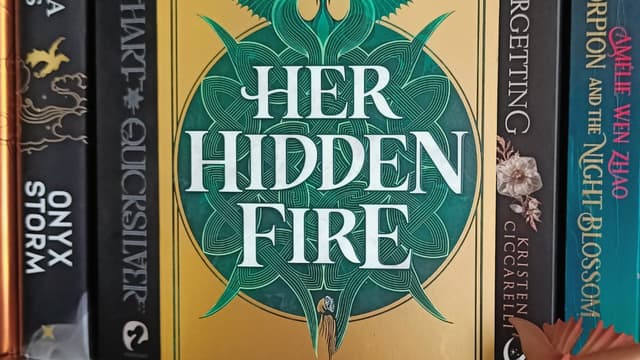 ✨ DRC #35 — Book Chat: October book of the month discussion with the author! Her Hidden fire by Cliodhna O'Sullivan ✨