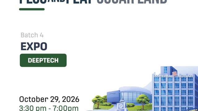 Plug and Play Sugar Land Batch 4- Expo