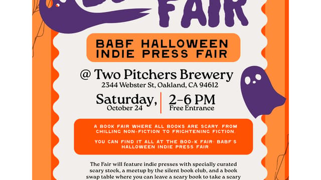 BABF Halloween Book Fair