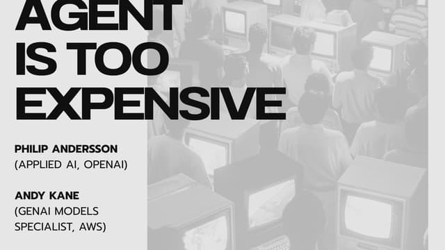Your Agent is Too Expensive: Taking Control of Your AI Bill