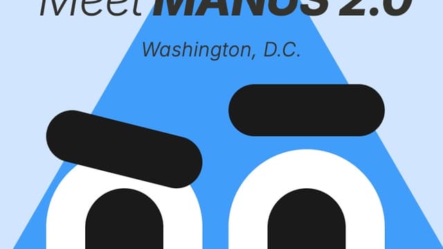 Meet Manus 2.0: Roadshow | DC