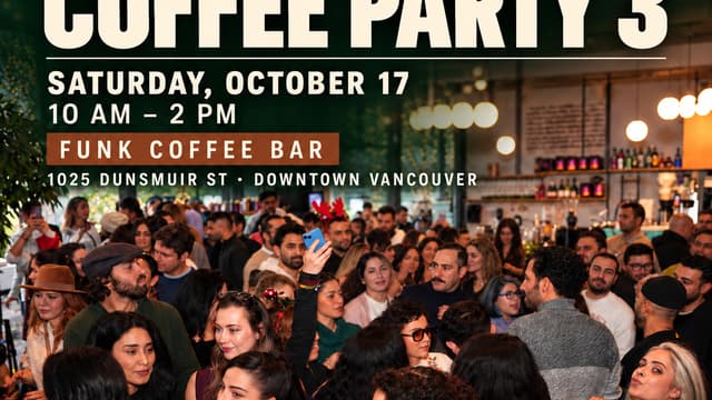 Hangout Coffee Party 3 | Vancouver Coffee & Social