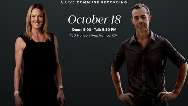 Commune Podcast Live with Jeff Krasno and Dr. Stacy Sims
