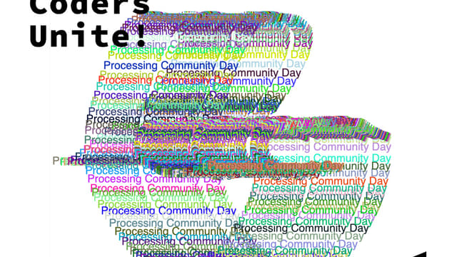 PCD@Berlin 2026 Processing Community Day