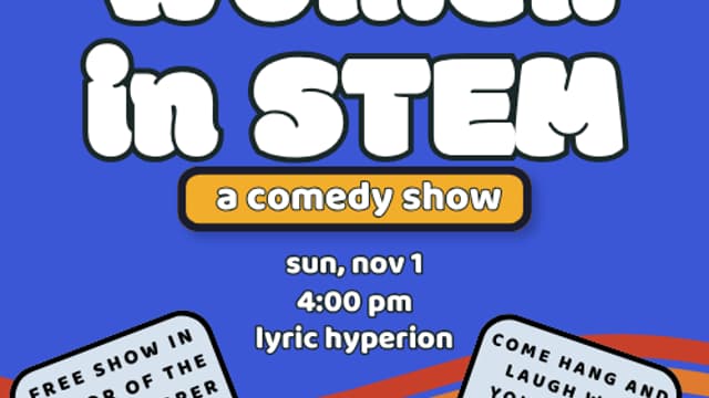 Women in STEM Comedy
