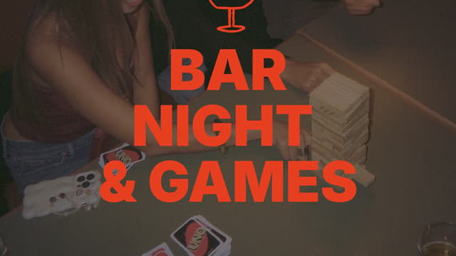 BAR NIGHT & GAMES by Dear World