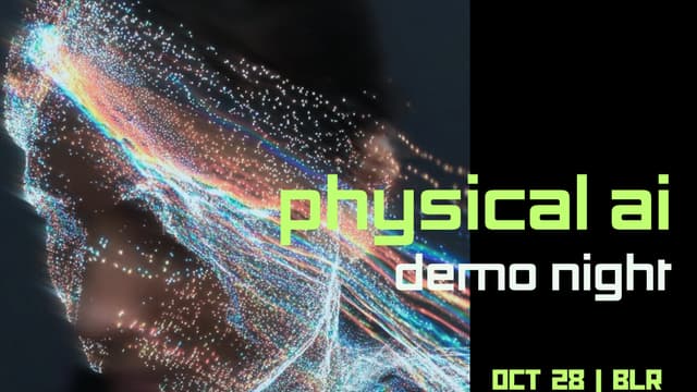 Physical AI Demo Night: Beyond the Screen