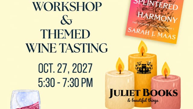 A Court of Splintered Harmony Launch Party