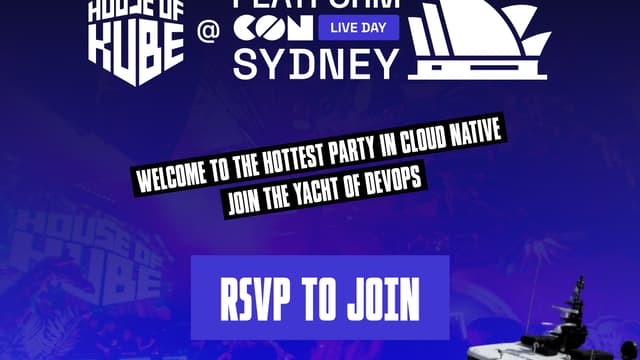 House of Kube @ PlatformCon Sydney (Yacht Edition)