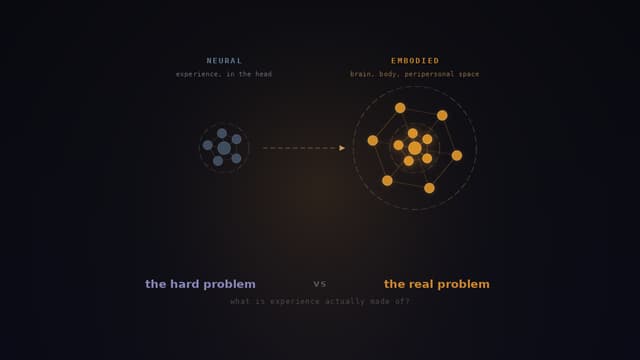 Blueprints of Being: The Embodied Architecture of Experience