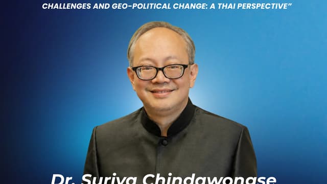 A Discussion with the Thai Ambassador