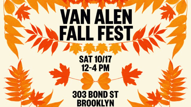 Van Alen Fall Fest 2026