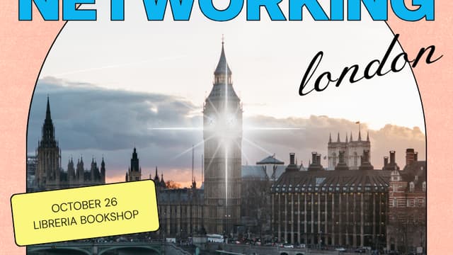 Anti-Networking Event (Monday, October 26)
