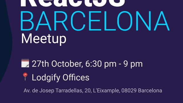 ReactJS Lodgify October