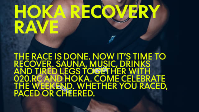 020.RC x HOKA RECOVERY RAVE @HIMA ICEBATHS