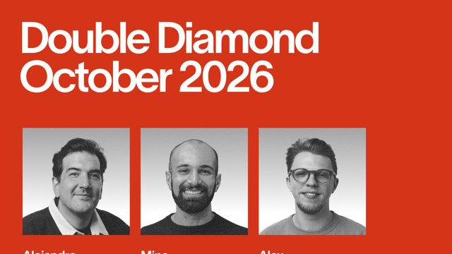 Double Diamond ⬩ October 2026