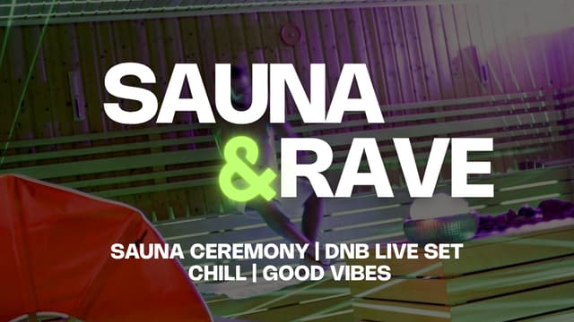 SAUNA&RAVE 🧖🏼‍♀️ Praha