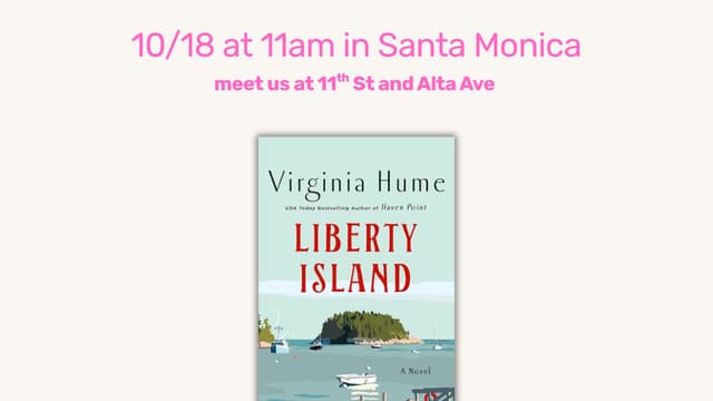 Preoccupied LA October Walking Book Club with Virginia Hume