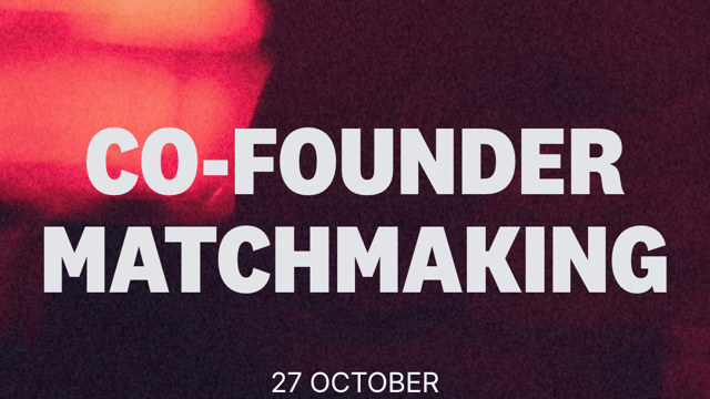 Co-founder Matchmaking Helsinki