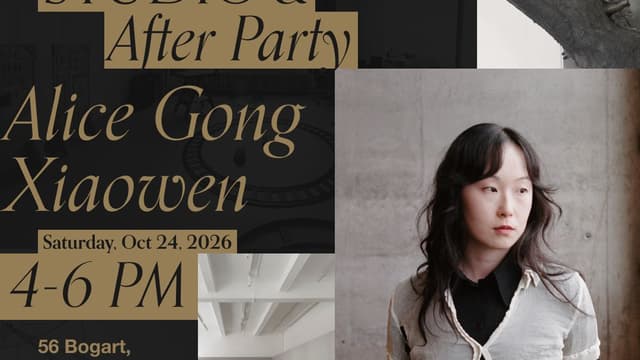 THAT Open Studio + Afterparty: Alice Gong Xiaowen