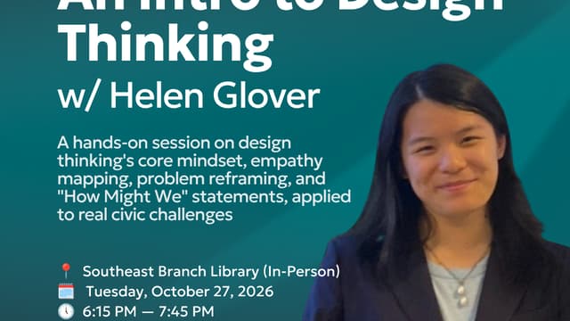 How Might We...? An Intro to Design Thinking
