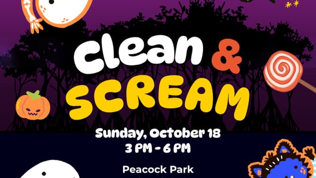 Clean & SCREAM: Coastal Cleanup & Halloween Swap