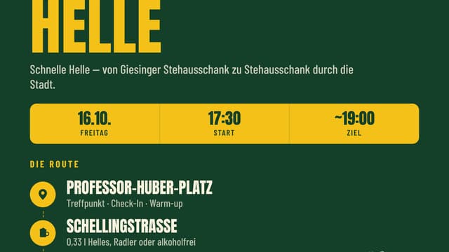 SCHNELLE HELLE CR x Giesinger