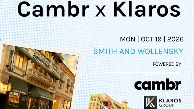 TWIF, Cambr and Klaros: Bank Leaders & Deposit Innovators Money20/20 Event