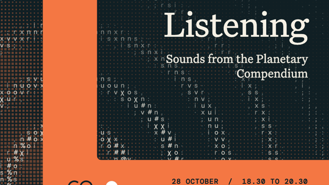 Slow Listening: Sounds from the Planetary Compendium