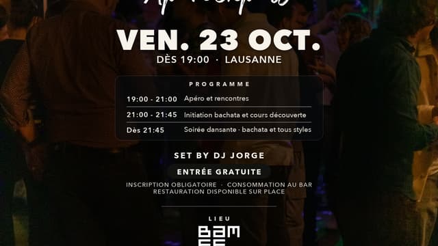 ApéroExpats 🥂 22nd Edition | Lausanne