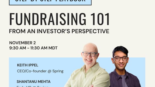 Step-by-Step Playbook: Fundraising 101 with Spring and Alberta Ecotrust