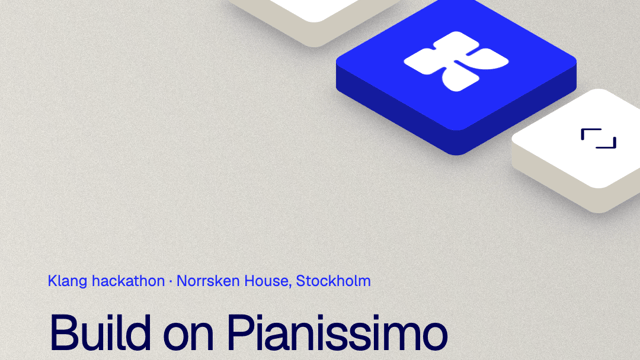 Klang Hackathon: Build on Pianissimo