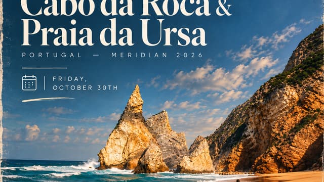 🌊 A Normal Beach Day at Cabo da Roca & Praia da Ursa, Portugal — Meridian 2026 📸