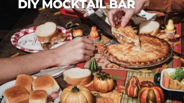 Sauté Sundays: Friendsgiving Edition + DIY Mocktail Bar