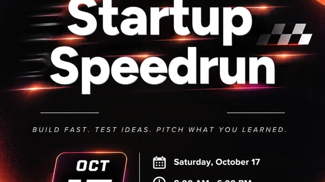 Startup Speedrun