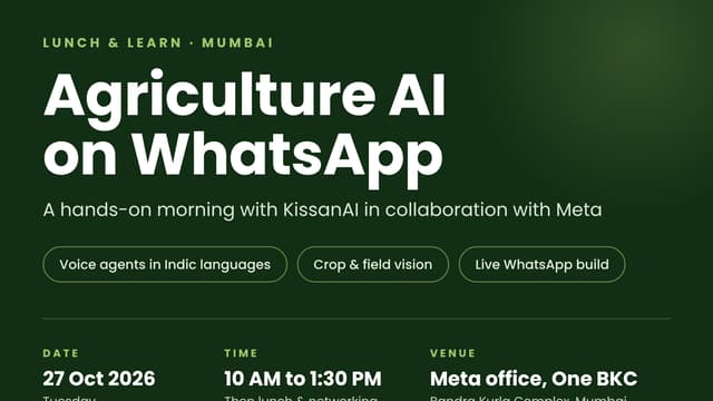 Agriculture AI on WhatsApp