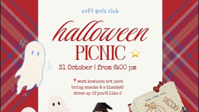 COZY HALLOWEEN PICNIC | SOFT GIRLS CLUB