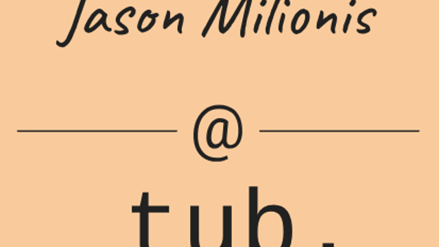 Jason Milionis @tub.