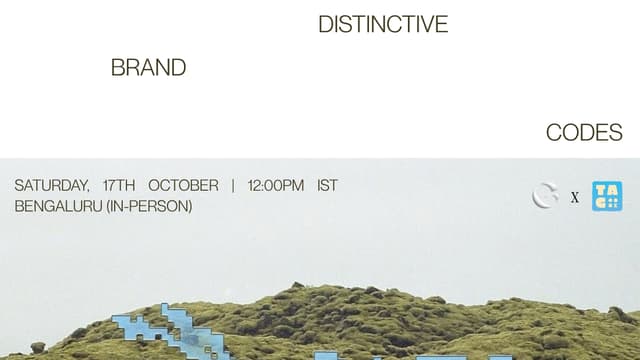 Recognisable in 3 Seconds: Building Distinctive Brand Codes
