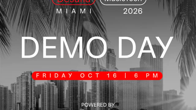 Desafía Music Tech: Demo Day