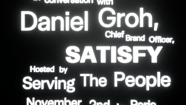 The GOODList × Serving the People: In Conversation with Daniel Groh