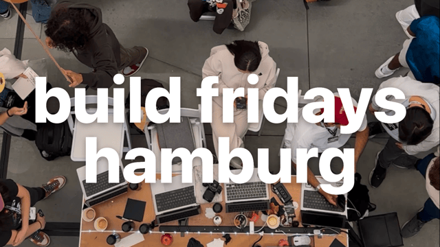 build fridays hamburg - work on your startup alongside others (bring laptop)