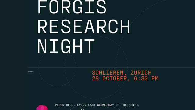 Forgis Research Night