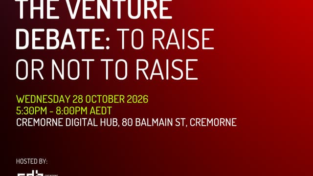 The Venture Debate: To Raise or Not To Raise
