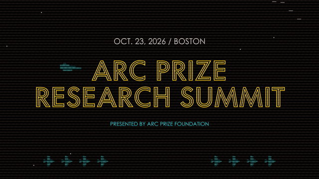 ARC Prize Research Summit 2026