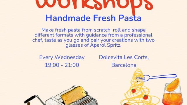 Handmade Fresh Pasta Workshop