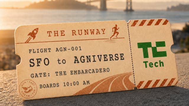 THE RUNWAY 🛫 a morning founder run (An Nayal at TechCrunch Disrupt Week)