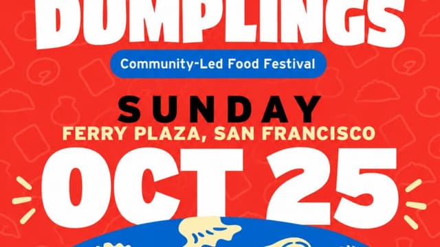 The Bay Area’s biggest dumpling party is back. 🥟