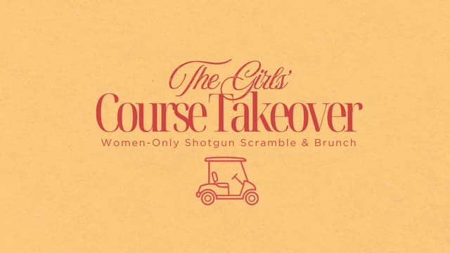 Nine-Hole Shotgun Scramble: The Girls are Taking Over the Course 💗