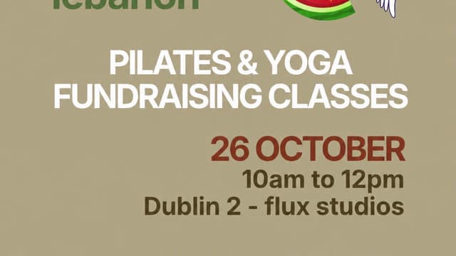 Move For Palestine &Lebanon Fundraiser